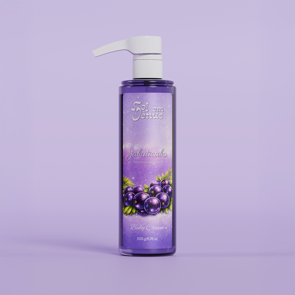 Body Cream Jabuticaba  Sol em Vênus - 200g