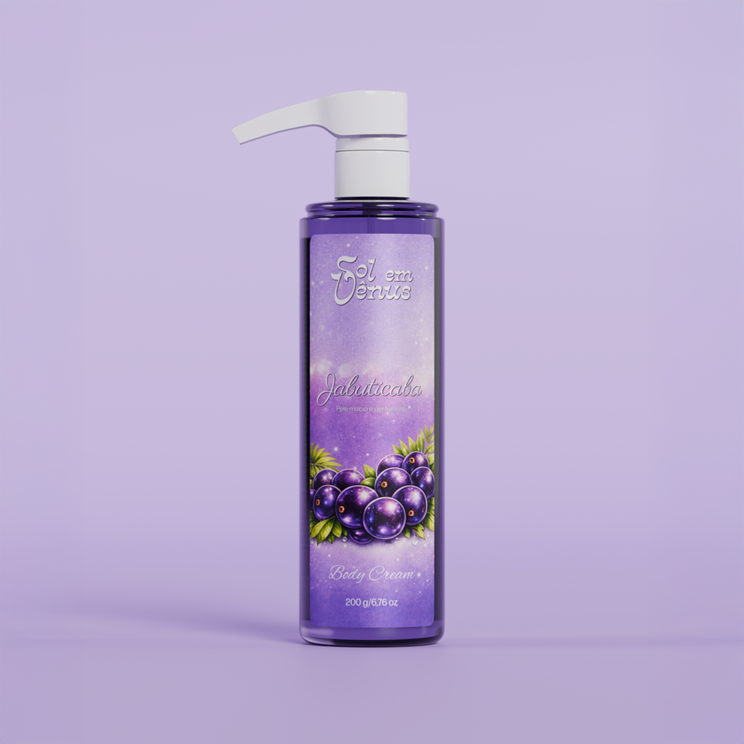 Body Cream Jabuticaba  Sol em Vênus - 200g