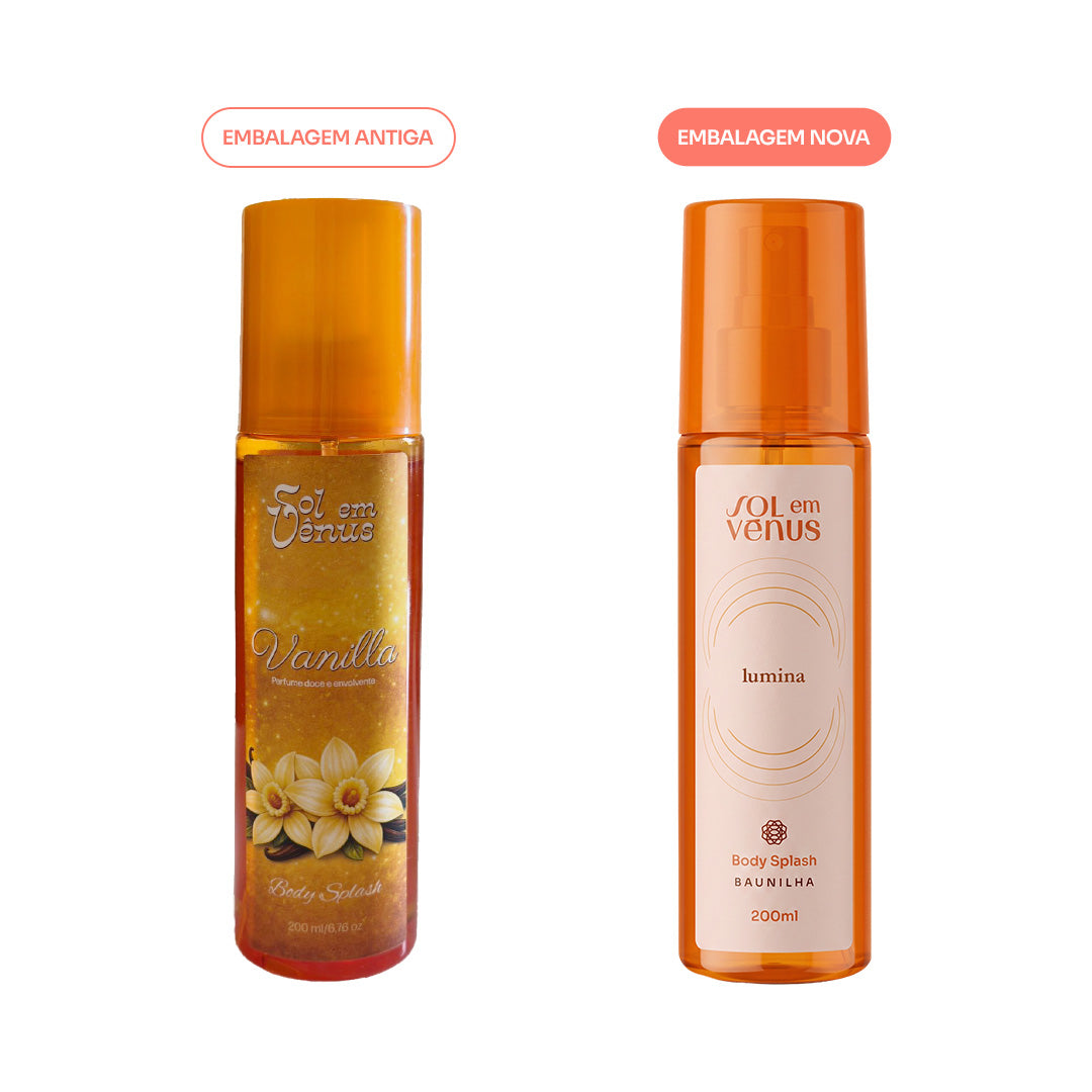 Body Splash Vanilla Sol em Vênus - 200ml